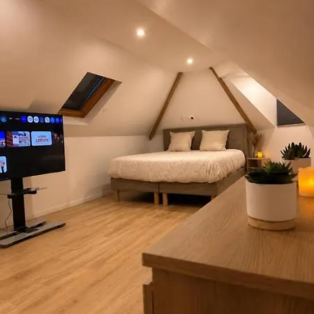Le Reve Luxe Privatif Jacuzzi Sauna * Le Petit-Quevilly