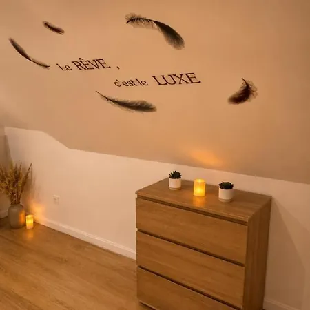 Le Reve Luxe Privatif Jacuzzi Sauna Appartement